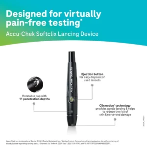 Accu-Chek Active Blood Glucose Glucometer With  10 Strips - Image 5