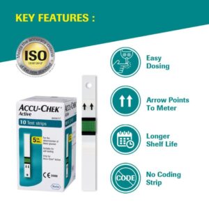 Accu-Chek Active Test Strips | Pack of 100 Strips - Image 2