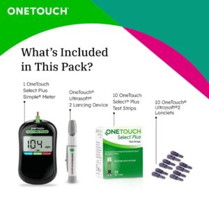 OneTouch Select Plus Simple glucometer machine - Image 2