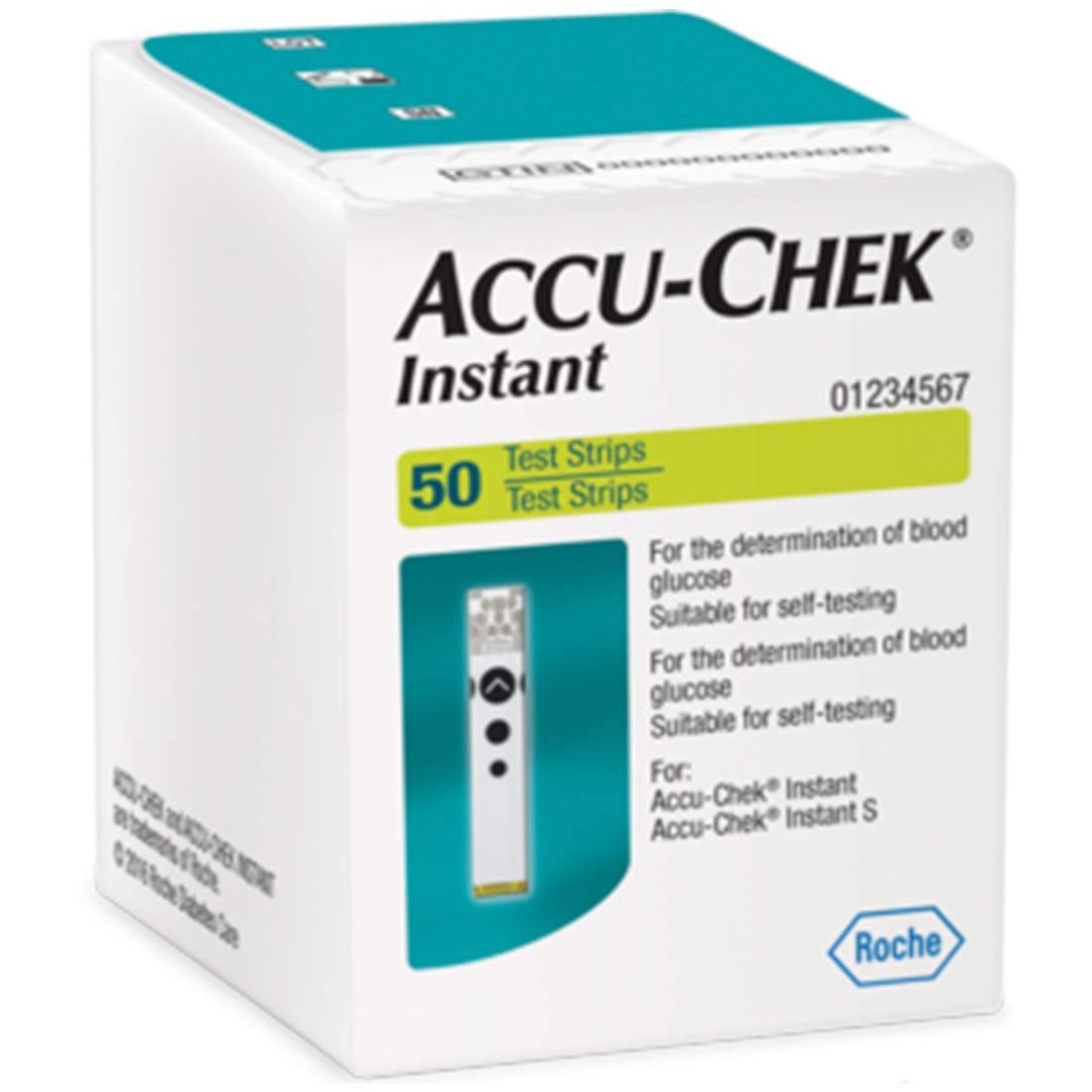 Accu-Chek Instant Test Strips, 50 Count