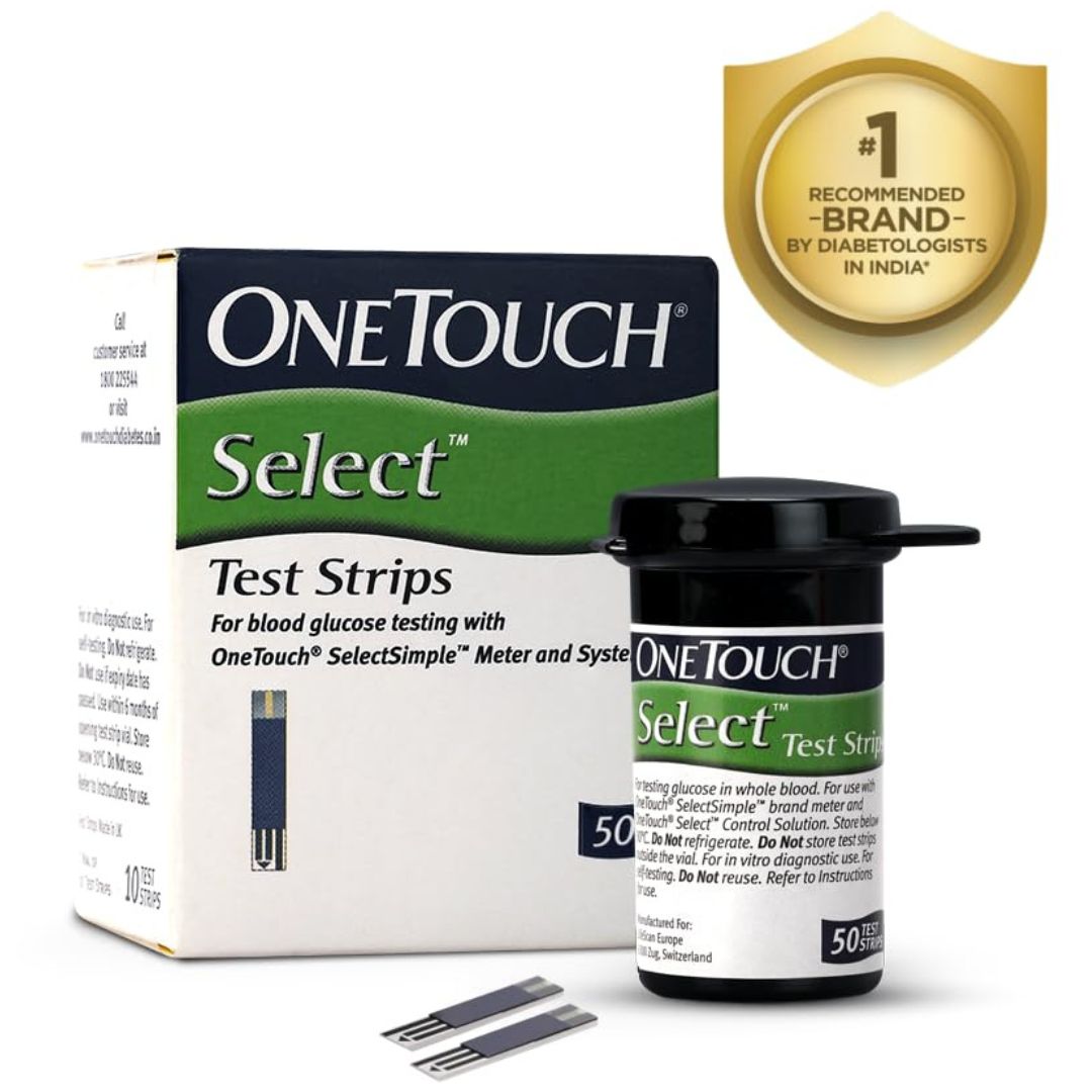 OneTouch Select Test Strips | Pack of 50 Strips