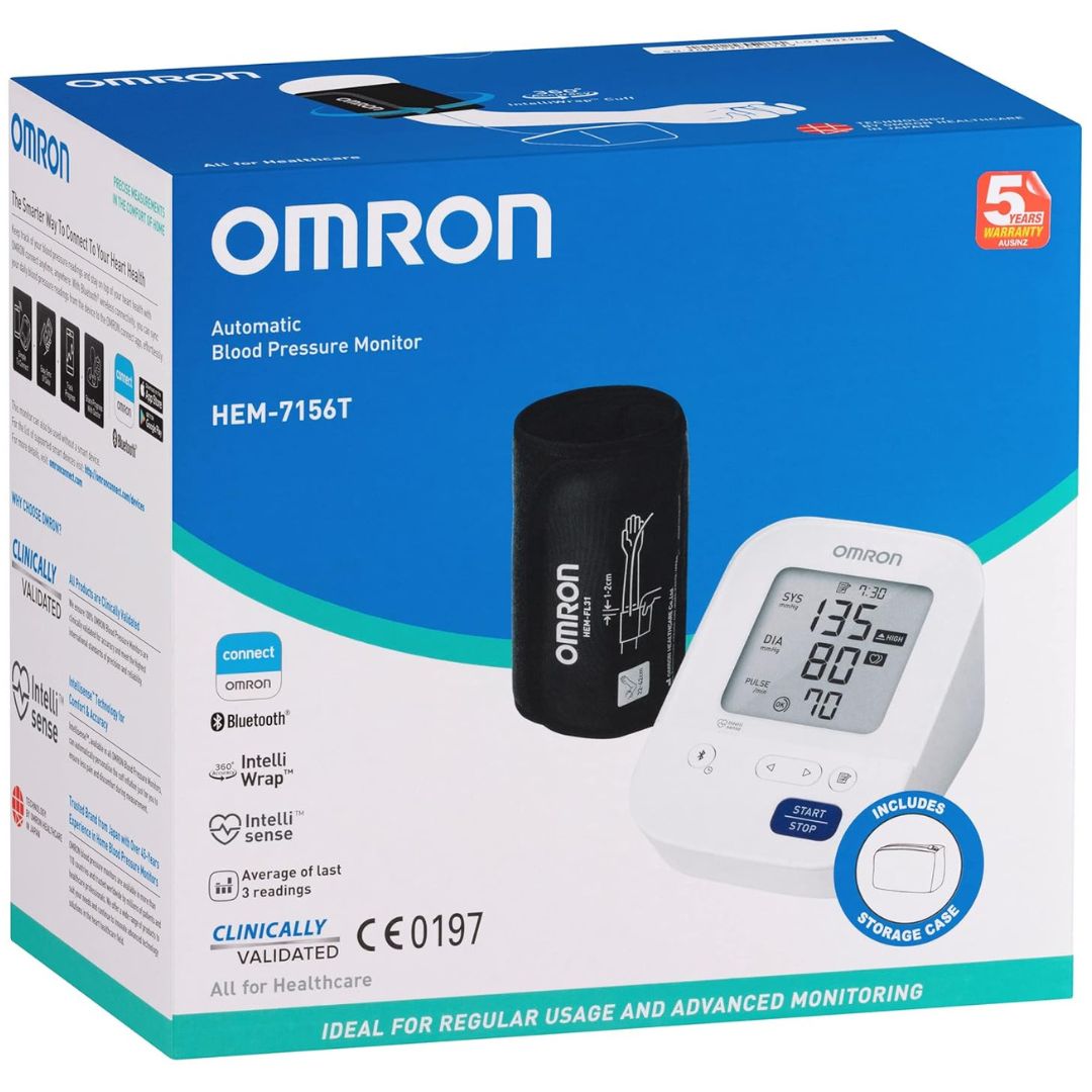 Omron HEM 7156 T Digital Blood Pressure Monitor