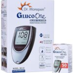 Dr. Morepen BG-03 Gluco One Glucometer Combo, 50 Strips