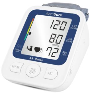 AccuSure AS Series Automatic and Advance Feature Arm Blood Pressure Monitoring System
