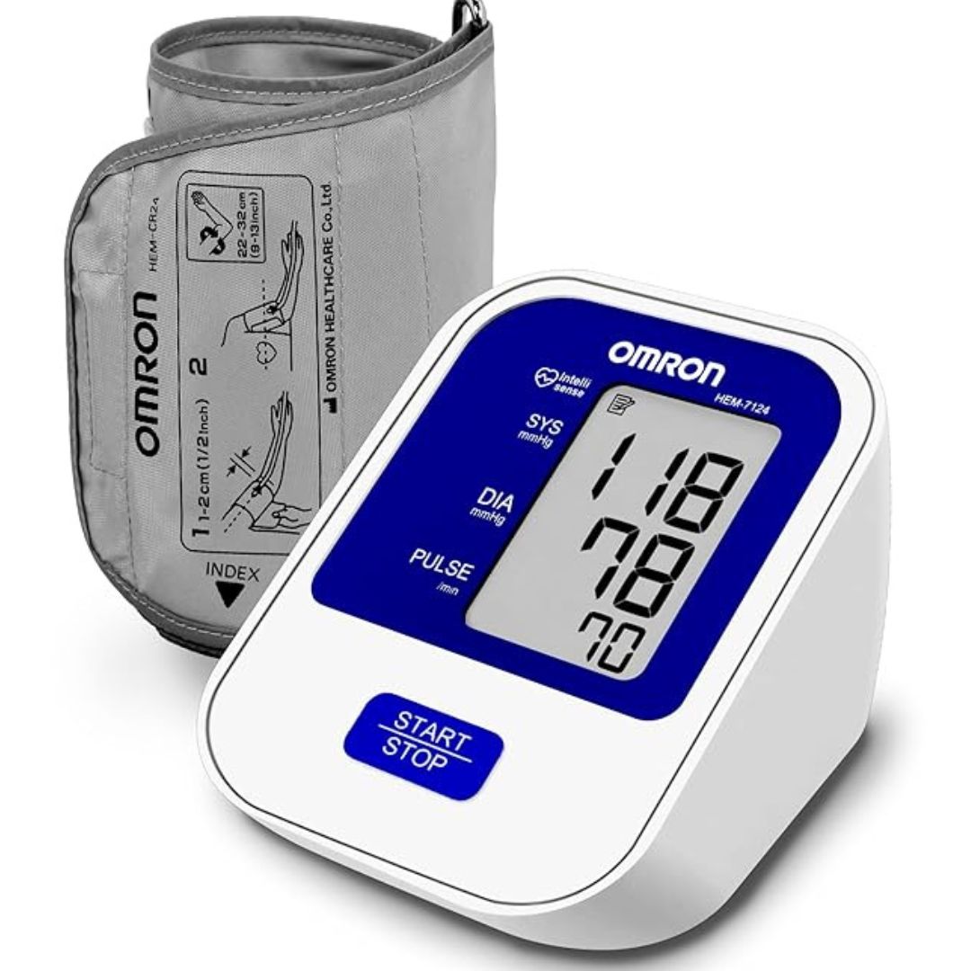 Omron HEM 7124 Fully Automatic Digital Blood Pressure Monitor