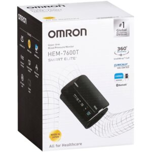 Omron Smart Elite+ HEM 7600T Tubeless 360° Accurate Digital Blood Pressure Monitor