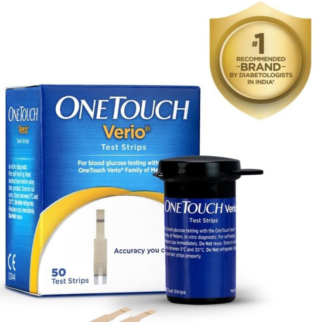 OneTouch Verio Test Strips | Pack of 50 Strips