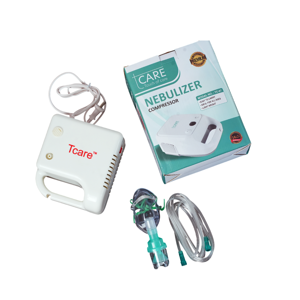tCARE Nebulizer Compressor – Fast, Safe & Easy Nebulization for Everyone