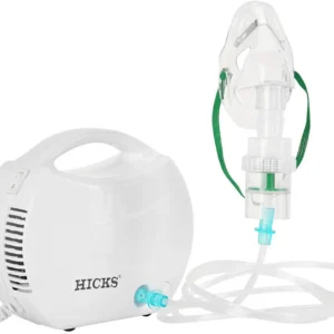Hicks NEB-215 Compressor Nebulizer – Effective Respiratory Therapy Device (White)