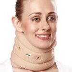 TYNOR Cervical Collar Soft with Support, Beige, Medium, 1 Unit