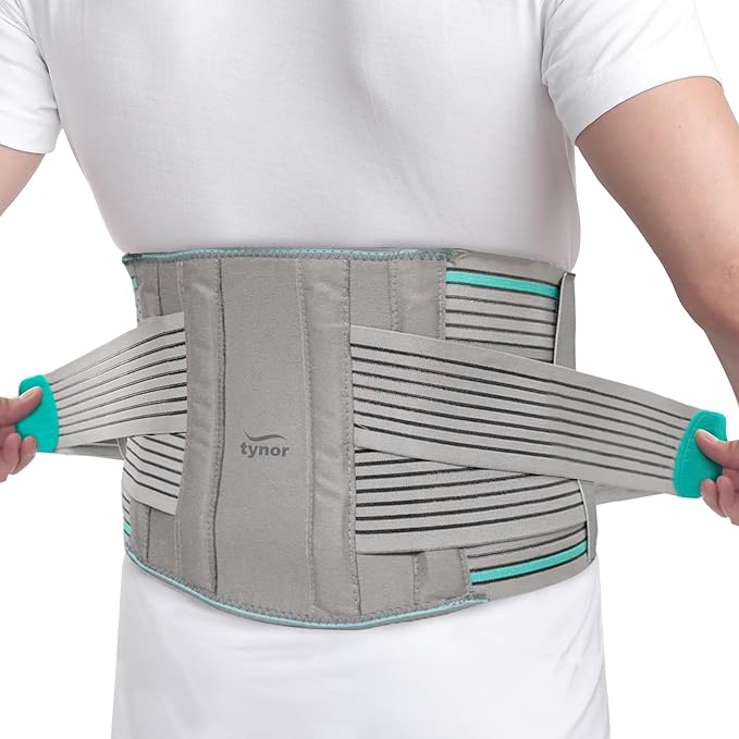 TYNOR Back Support Belt (XXL) – Rigid Lumbar Support for Pain Relief